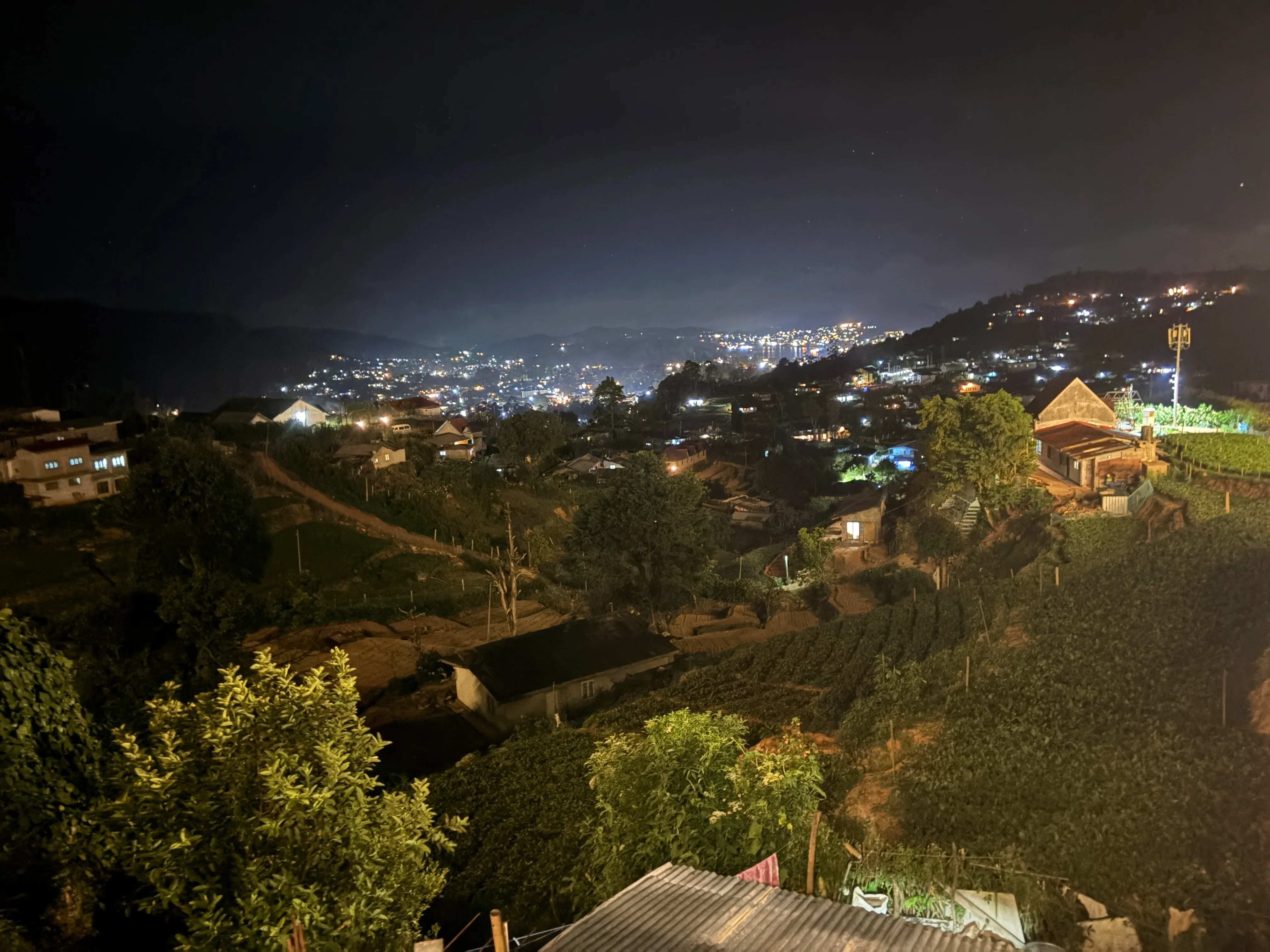 Night View from Cottage
